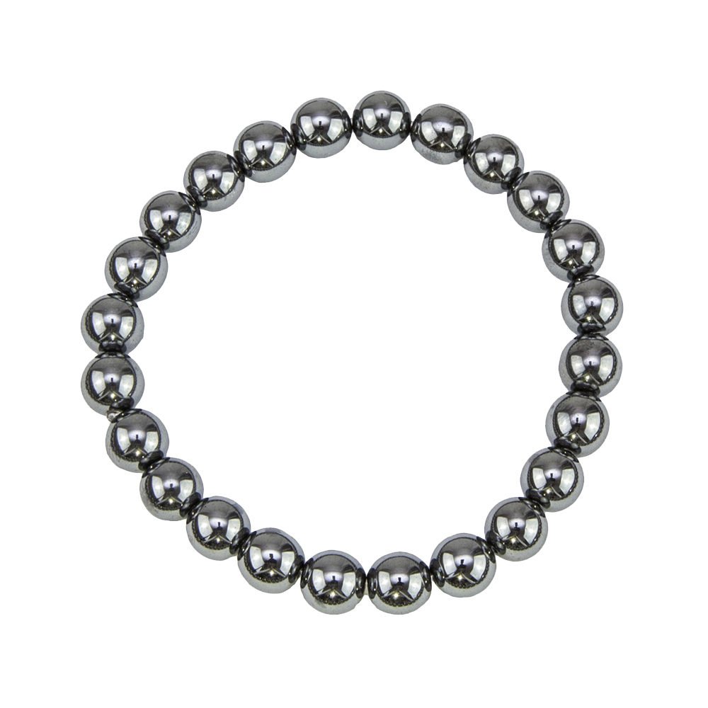 pulsera hematita piedras bolas 8mm