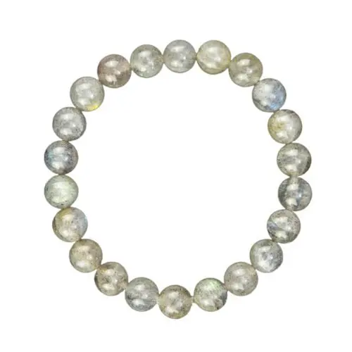 pulsera labradorita piedras bolas 8mm