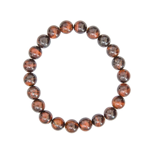 pulsera ojo de buey piedras bolas 8mm