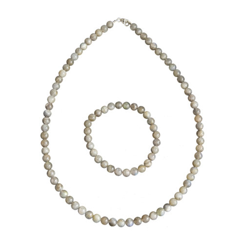 caja labradorita piedras bolas 6mm