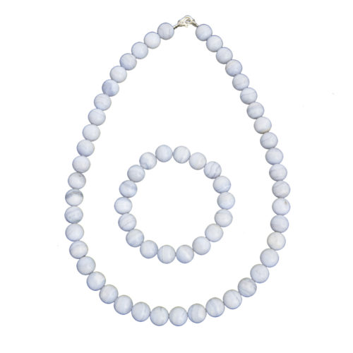 caja calcedonia piedras bolas 10mm