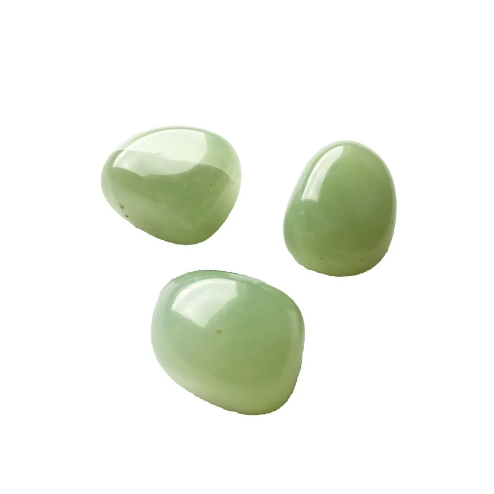 piedra rodada jade verde