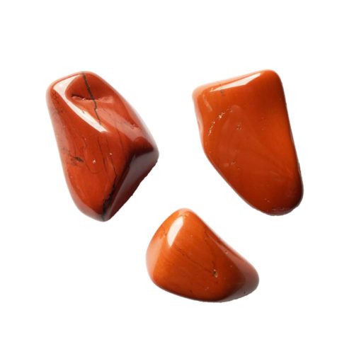 piedra rodada jaspe rojo