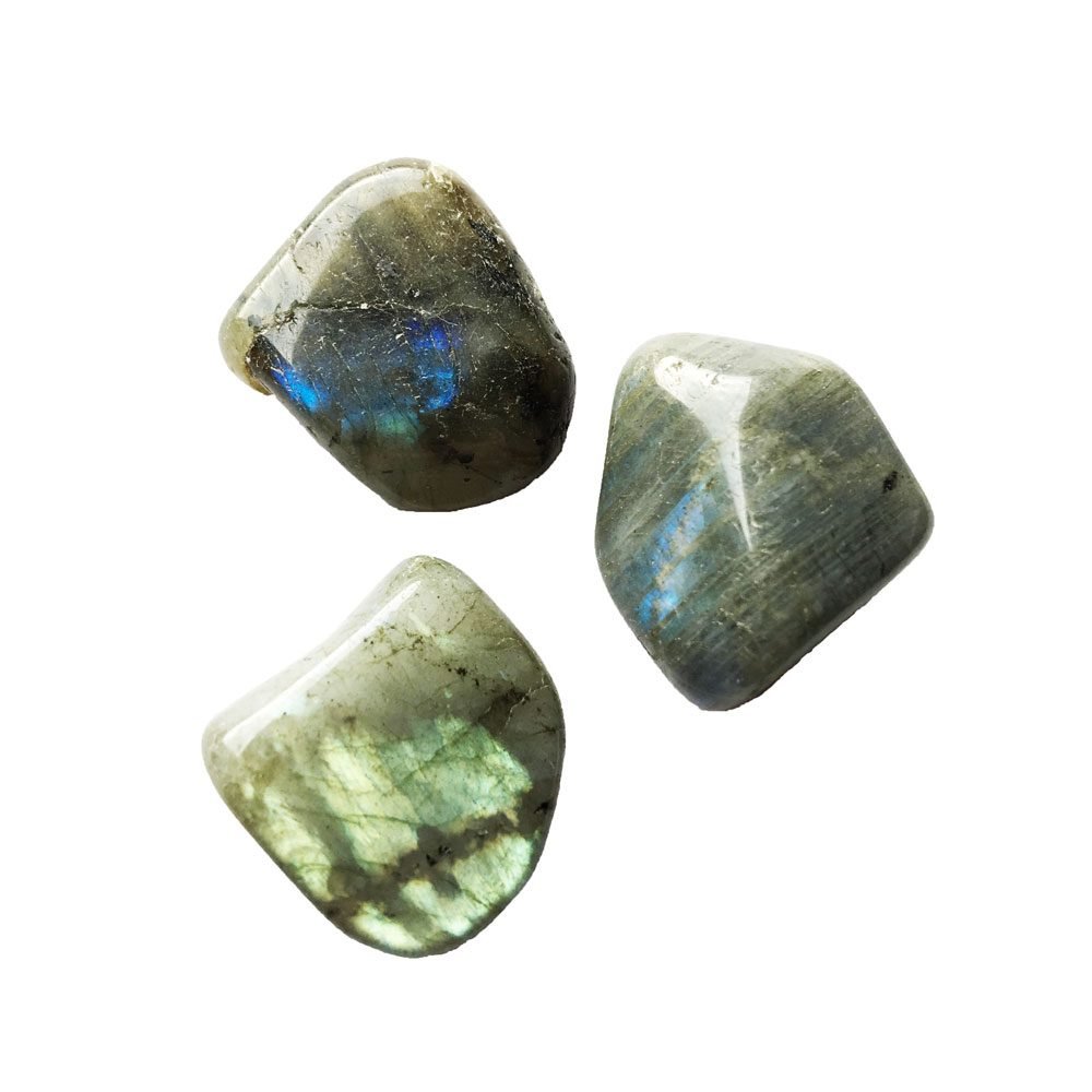 piedras rodadas labradorita
