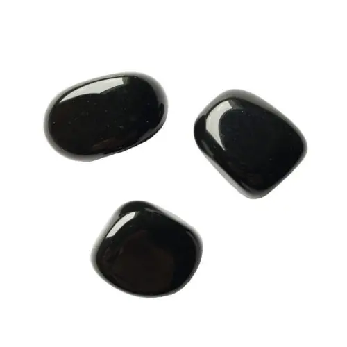 piedras rodadas obsidiana negra