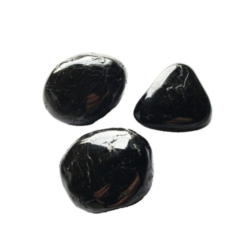 piedra rodada turmalina negra