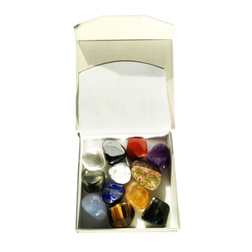 Caja 12 piedras rodadas