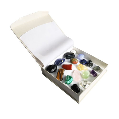 Caja 18 piedras rodadas