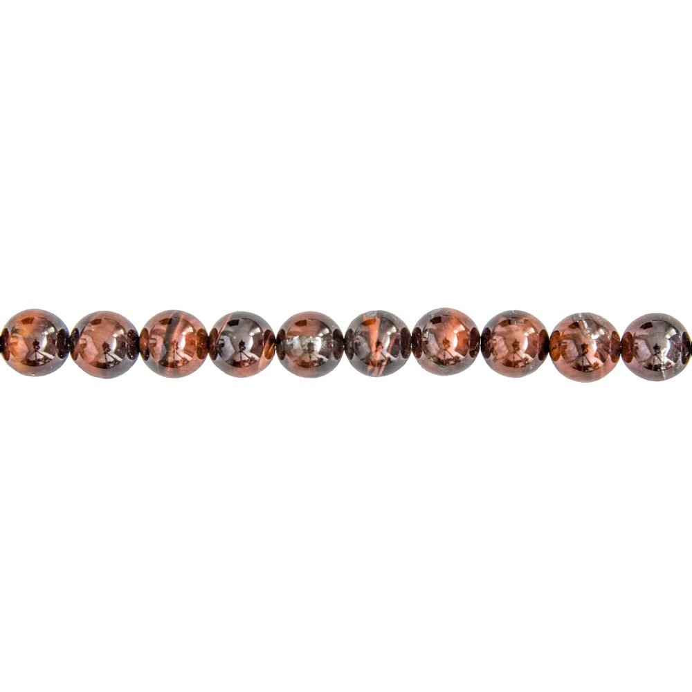hilo ojo de buey piedras bolas 8mm