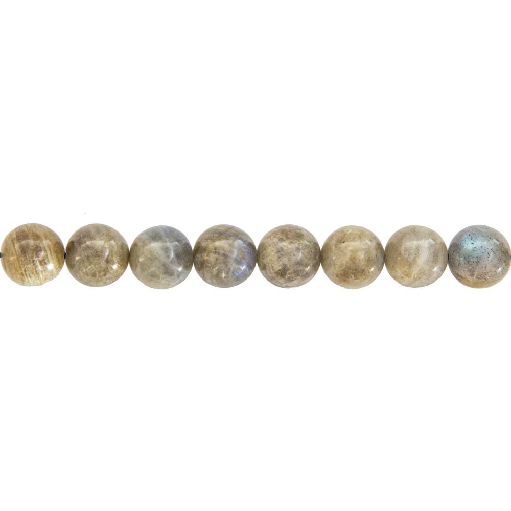 hilo labradorita piedras bolas 12mm