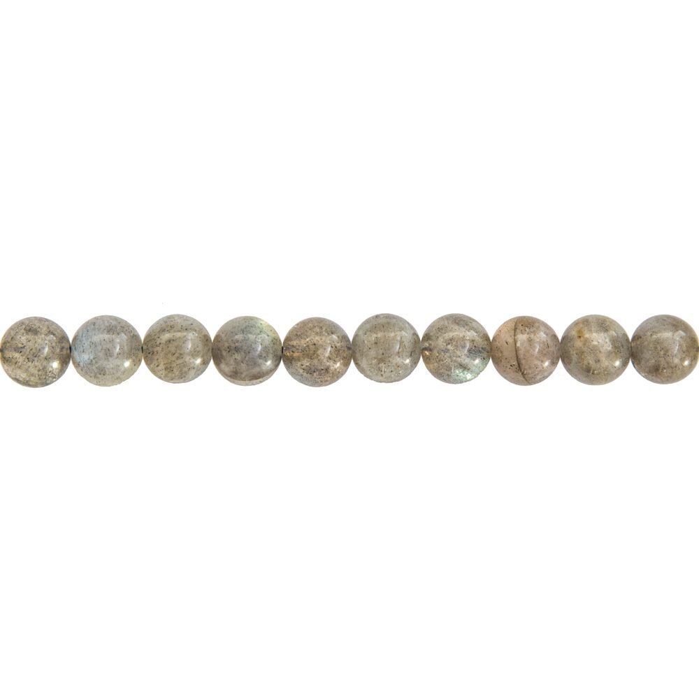 hilo labradorita piedras bolas 8mm