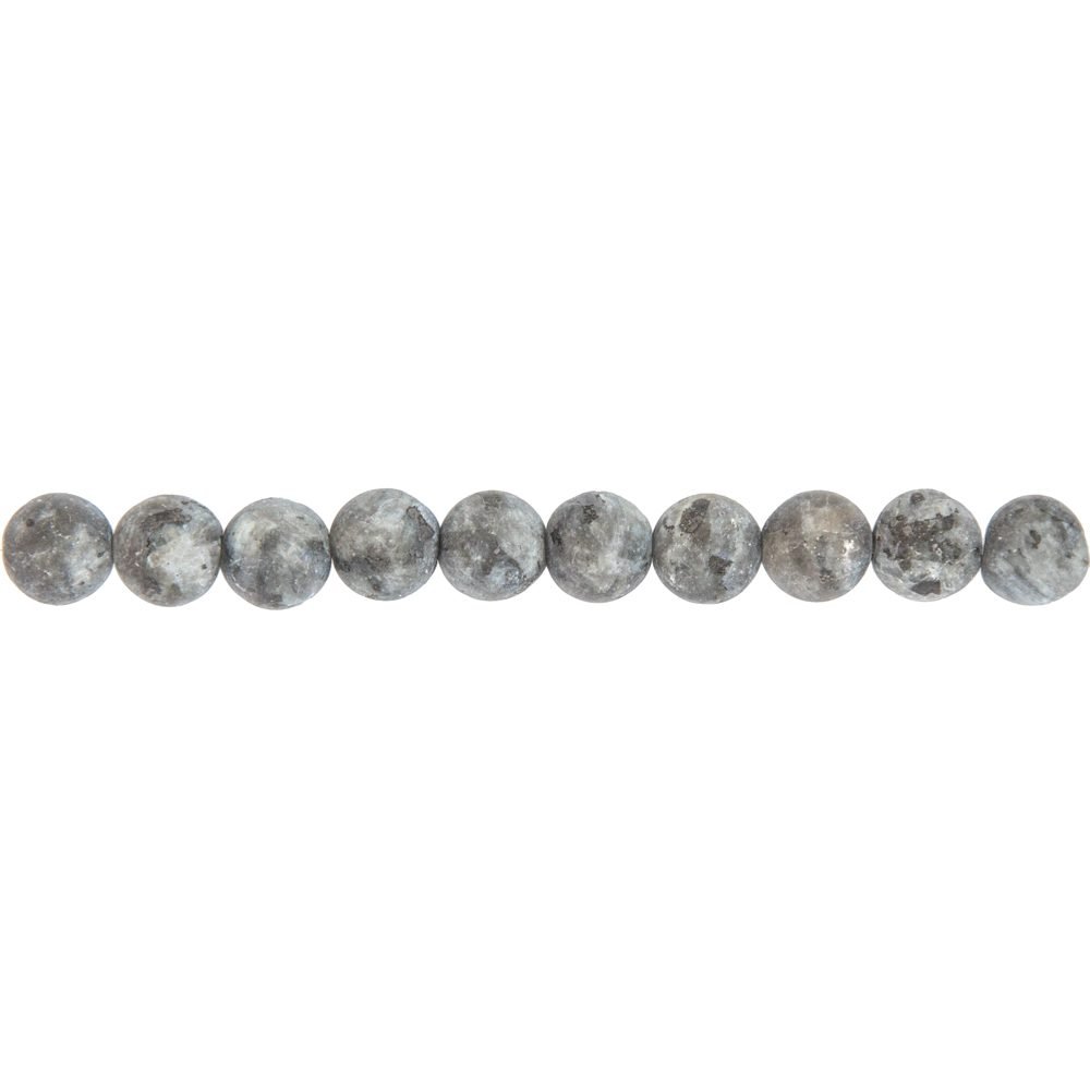 hilo larvikita piedras bolas 8mm
