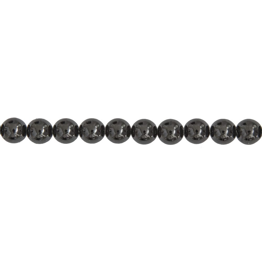 hilo turmalina negra piedras bolas 8mm