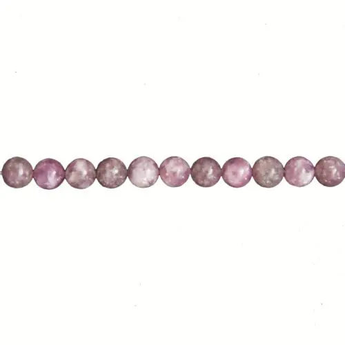 hilo turmalina rosa piedras bolas 6mm