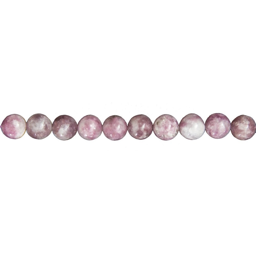 hilo turmalina rosa piedras bolas 8mm