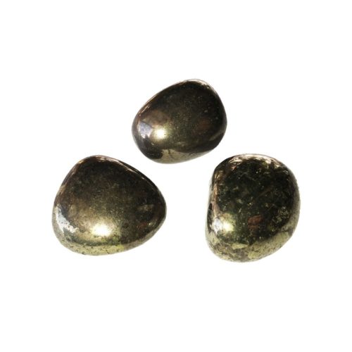 piedra rodada pirita de hierro