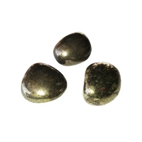 piedra rodada pirita de hierro