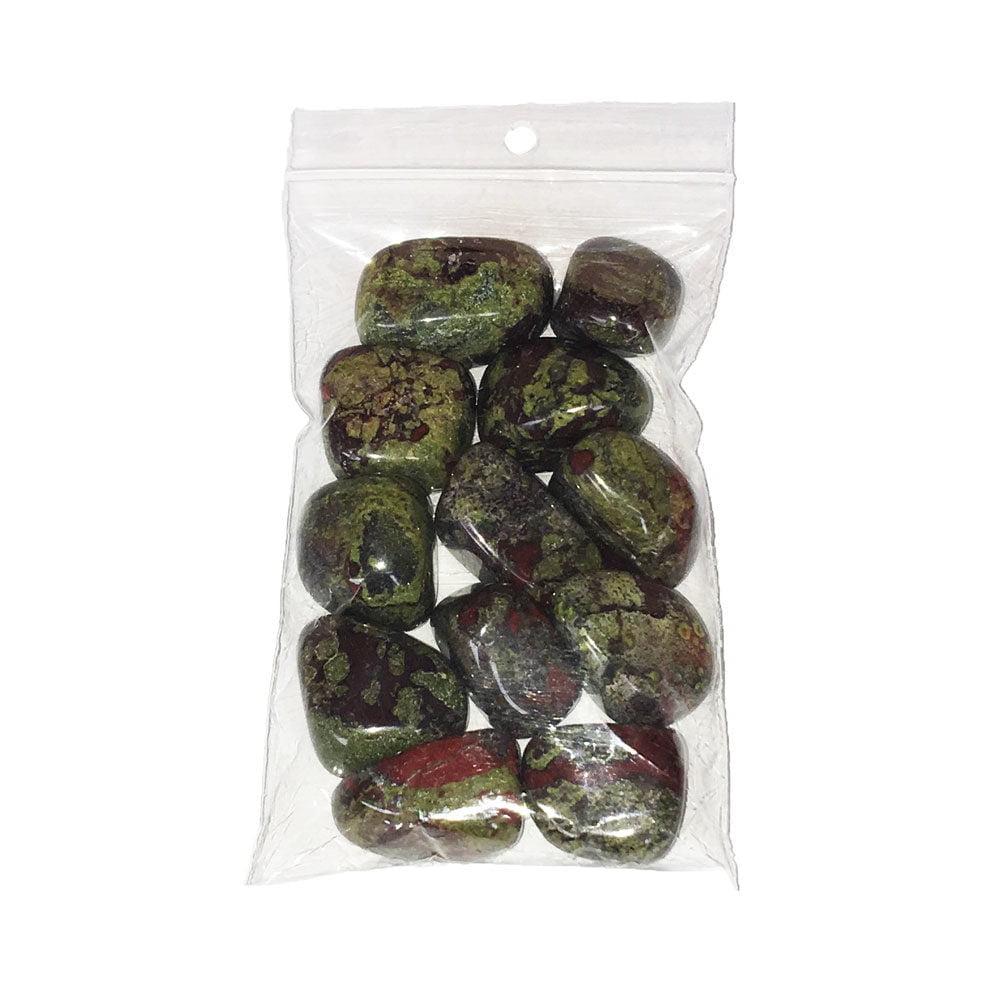 bolsa piedras rodadas jaspe heliotropo 250grs