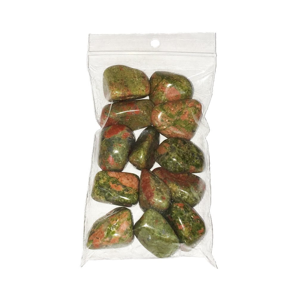 bolsa piedras rodadas unakita 250grs
