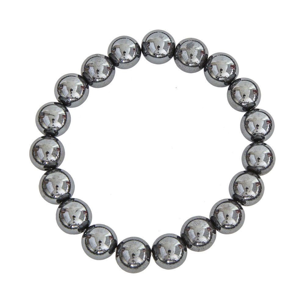 pulsera hematita piedras bolas 10mm