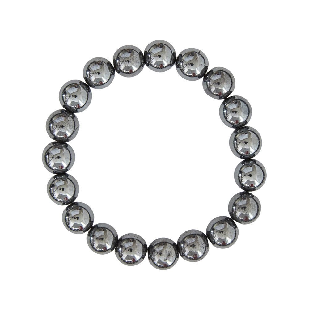 pulsera hematita piedras bolas 10mm