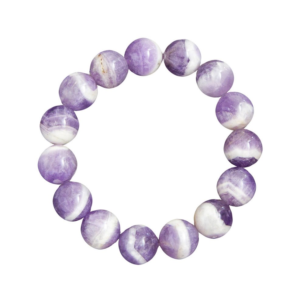 pulsera amatista piedras bolas 12mm