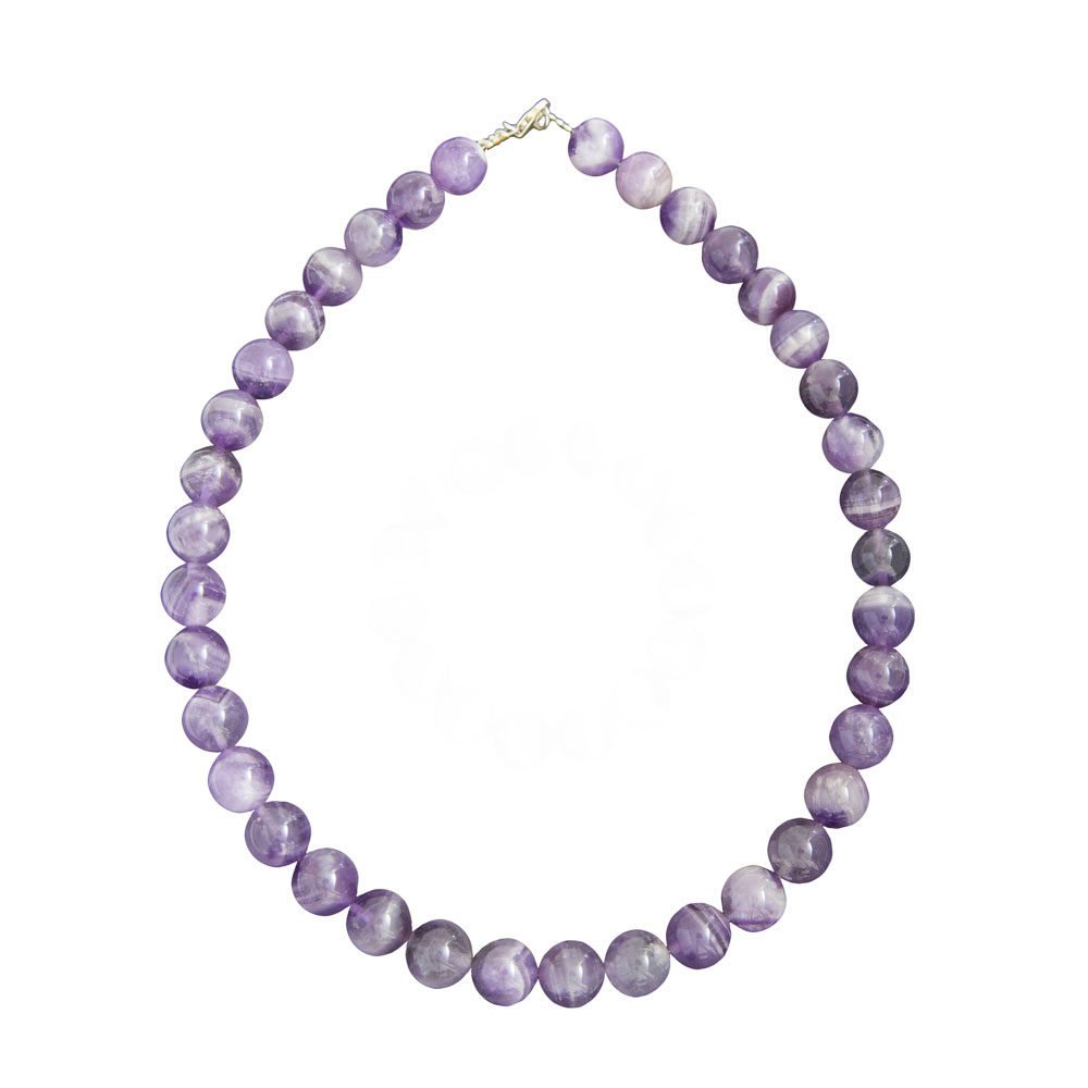 collar amatista piedras bolas 12mm