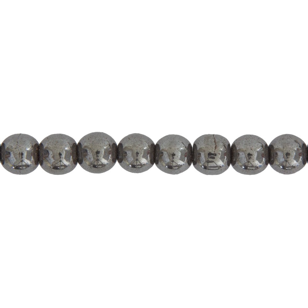 hilo hematita piedras bolas 12mm