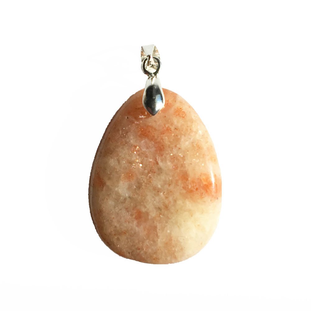 colgante piedra de sol piedra plana