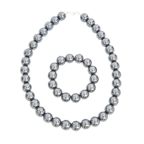 caja hematita piedras bolas 14mm