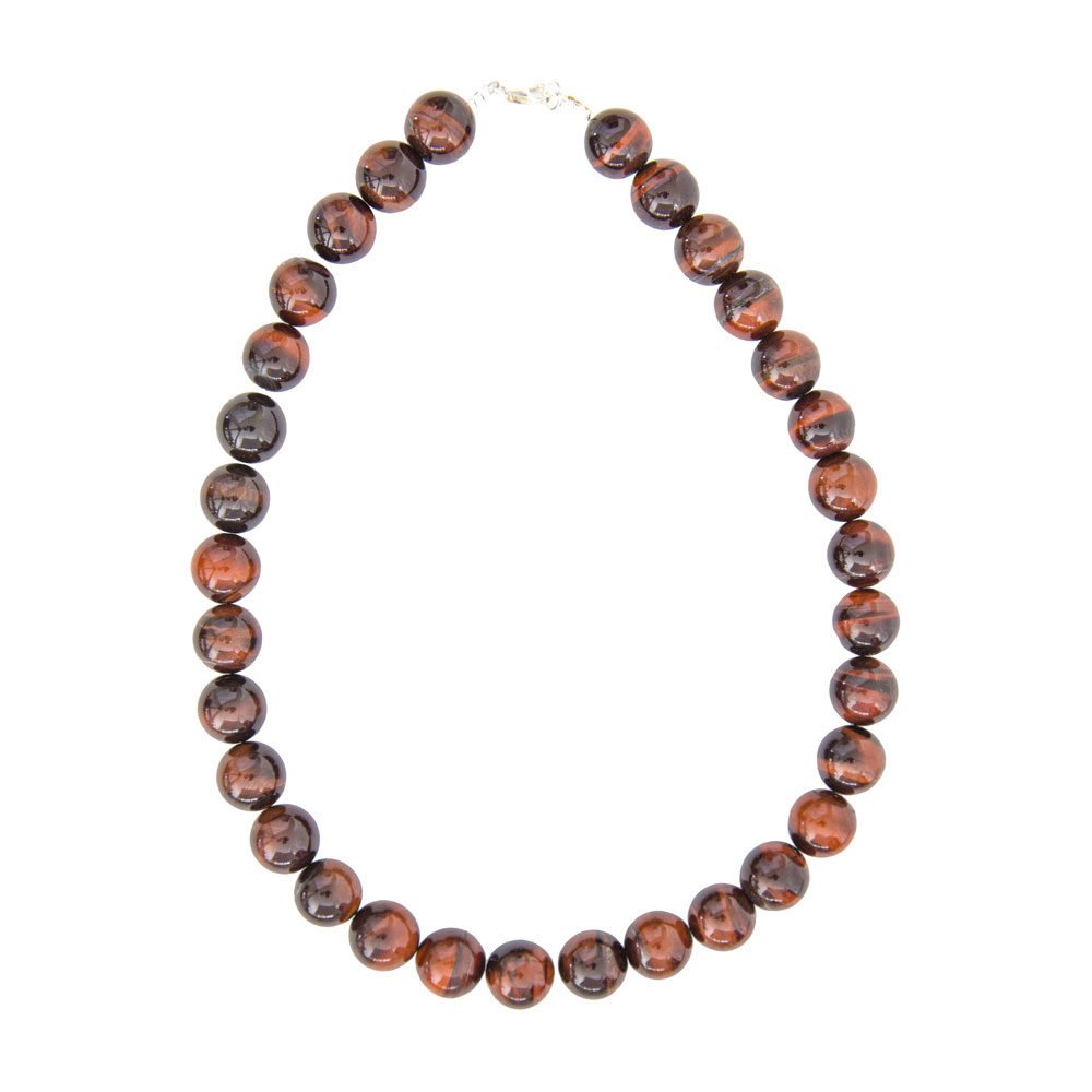 collar ojo de buey piedras bolas 14mm