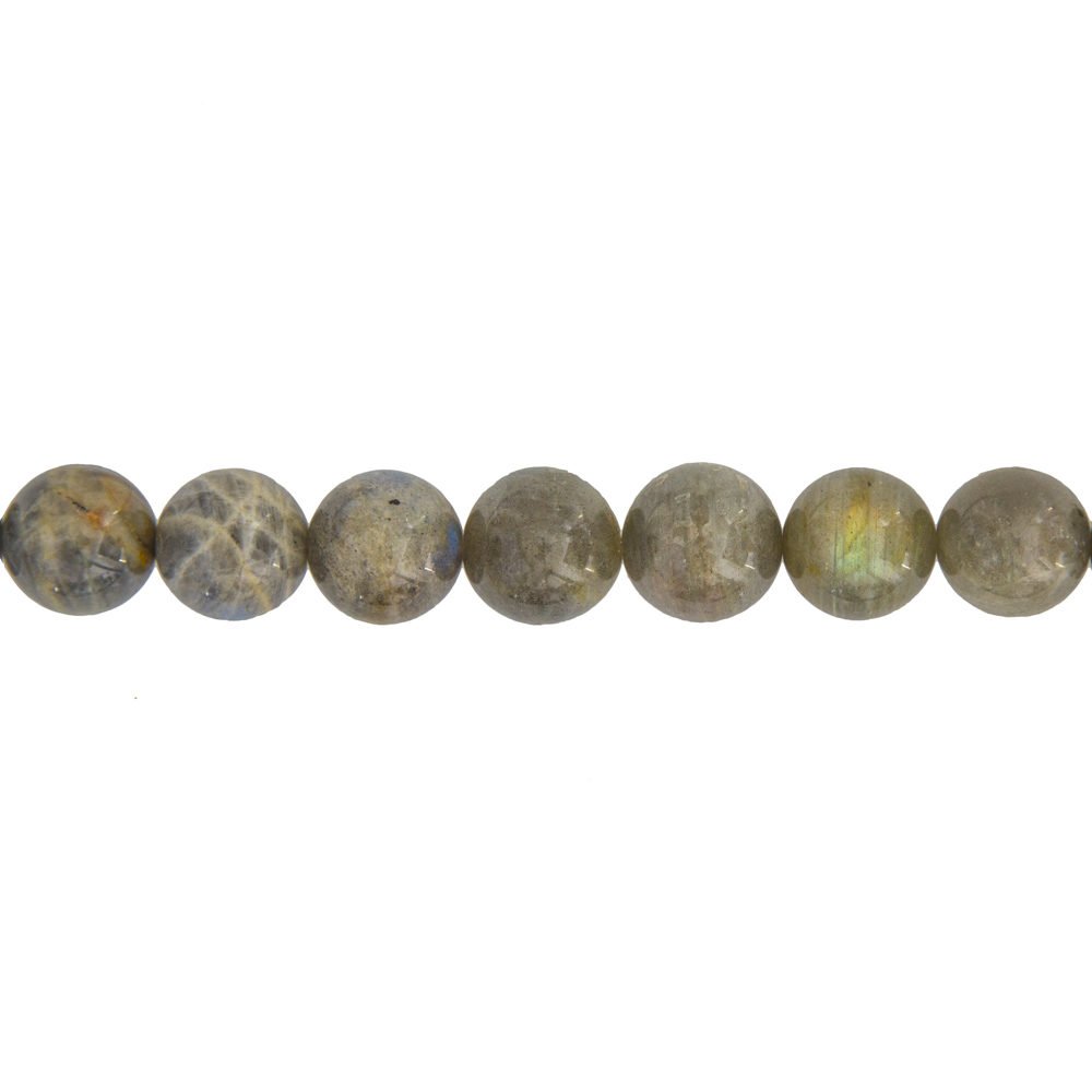 hilo labradorita piedras bolas 14mm
