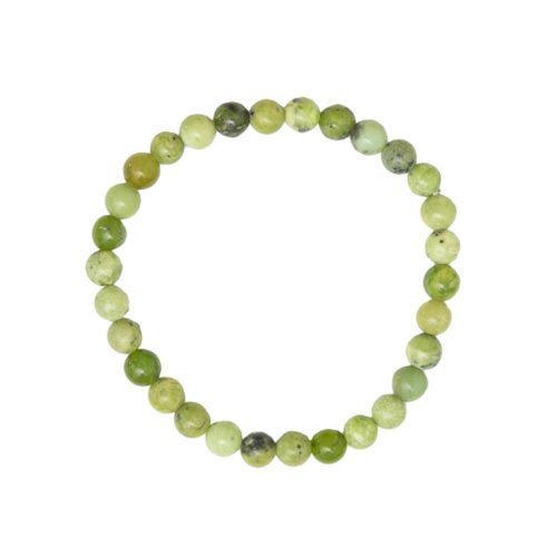 pulsera crisoprasa limón piedras bolas 6mm