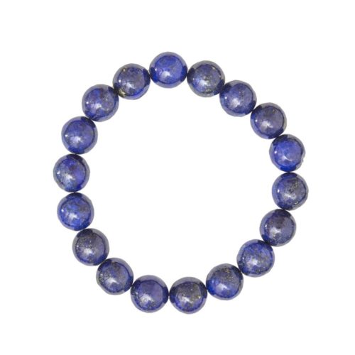 pulsera lapislázuli piedras bolas 10mm