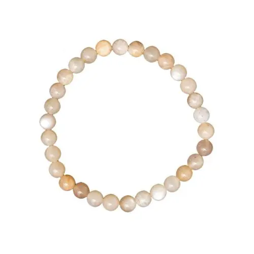 pulsera piedra de sol piedras bolas 6mm