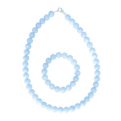 caja aguamarina piedras bolas 10mm