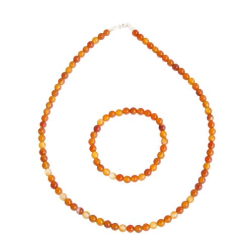 caja cornalina piedras bolas 6mm