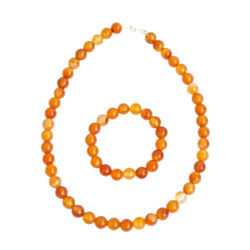 caja cornalina piedras bolas 10mm