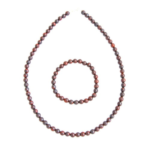 caja jaspe brechado piedras bolas 6mm