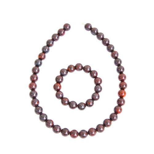 caja jaspe brechado piedras bolas 12mm