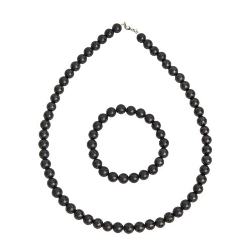 caja shungita piedras bolas 8mm