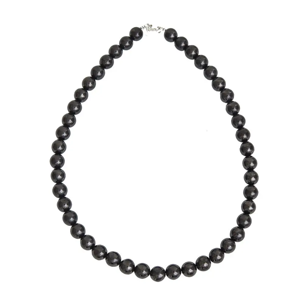 collar shungita piedras bolas 10mm