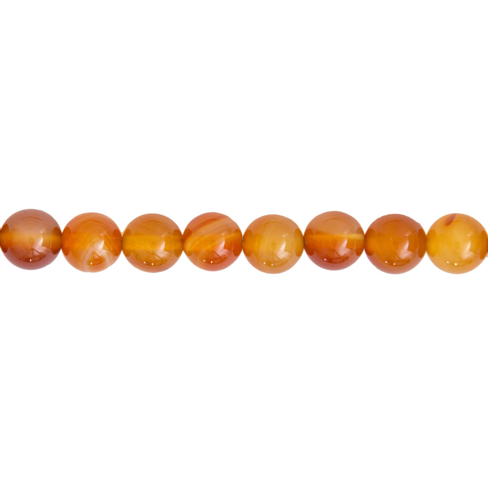 hilo cornalina piedras bolas 12mm