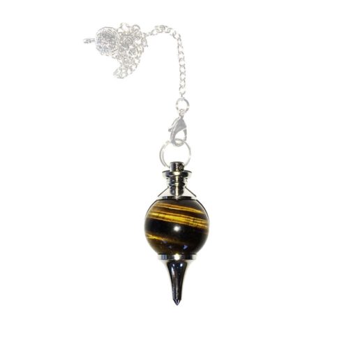 péndulo ojo de tigre bola