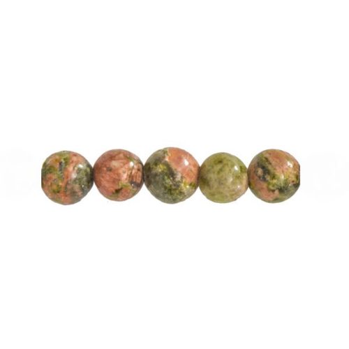 perles unakite 8mm