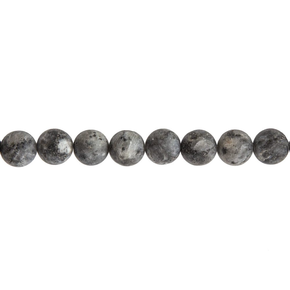 hilo larvikita piedras bolas 12mm
