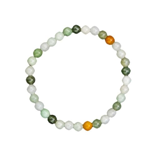 pulsera jade verde piedras bolas 6mm