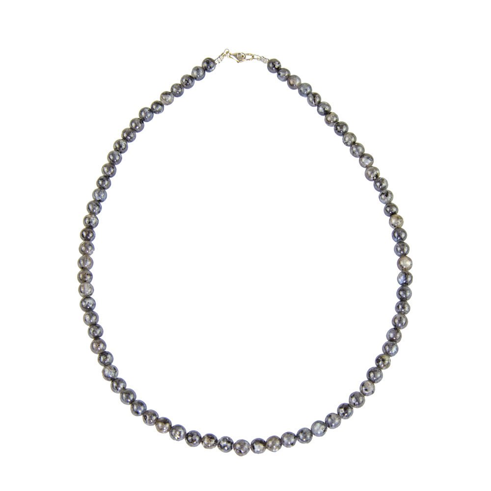 collier labradorite avec inclusions 6mm