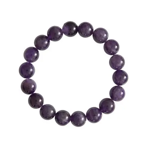pulsera amatista piedras bolas 10mm