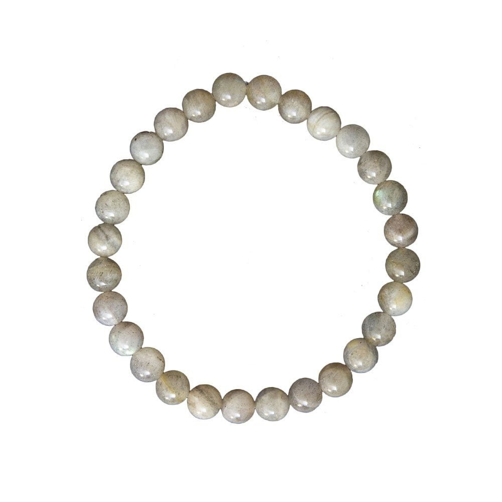 pulsera labradorita piedras bolas 6mm